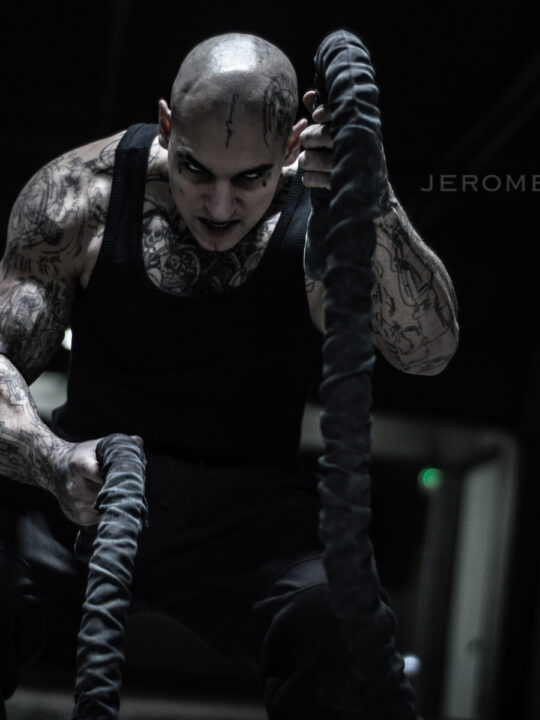 Battle Rope Workout (Part 3) Hard training jerome pina workout reims -jerom...